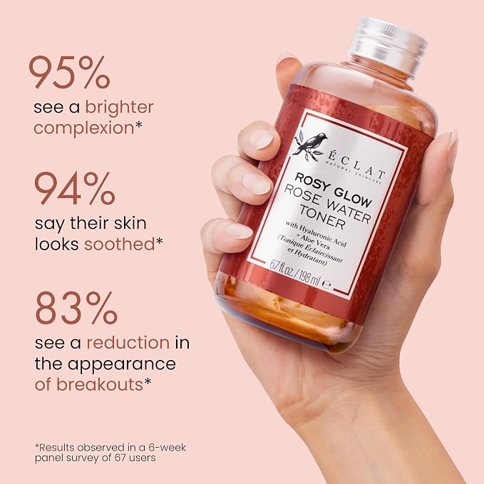 Eclat Skincare Rose Water Toner – Hydrating Toner - Image 5