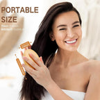 Bamboo Brush for Hair Growth Combetter, Natural Wood Brush, Mini Hair Scalp - Image 7