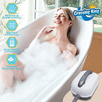 Crossing King Bubble Bath Mat Tub Spa Massager, Portable Spa Bubble Bath - Image 2
