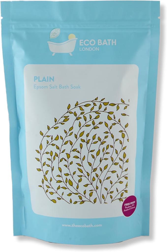 Eco Bath London Plain Unscented Epsom Salt Bath Soak by EcoBathLondon