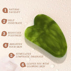 Jade Roller Gua Sha Set - Image 4