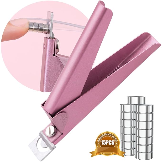 Light Pink Premium Nail Clippers by GA%26EN