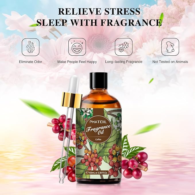 PHATOIL 3.38FL.OZ Coffee Fragrance Oils - Image 4