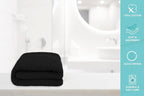 Medium Bath Towels Bulk Set of 12 – 100% Cotton Terry – 24" x 48" – Quick Dry - Image 6