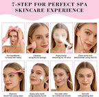 Pjordo Facial Steamer Spa Kit, Skin Scrubber, Nano Ionic Face Steamer - Image 7