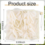 1 Pcs Washcloth Loofah Combo, 2 in 1 Bath Loofah Sponge - Image 5