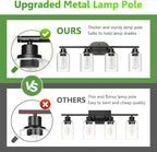 Ascher 4-Light Bathroom Light Fixtures, Modern Vanity Lights - Image 5