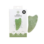 Daily Concepts Gua Sha Jade Facial Tool, Renews Skin By Increasing Blood Flow by DAILYCONCEPTS