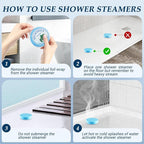 TranquilBliss Shower Steamers, Self Care Relaxation Shower Tablets - Image 3