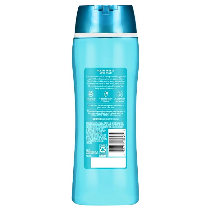 Suave Ocean Breeze Moisturizing Body Wash - Image 6