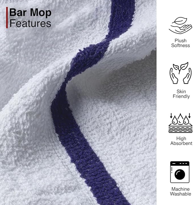 CASA COPENHAGEN Classic Bar Mop Towels - Image 3