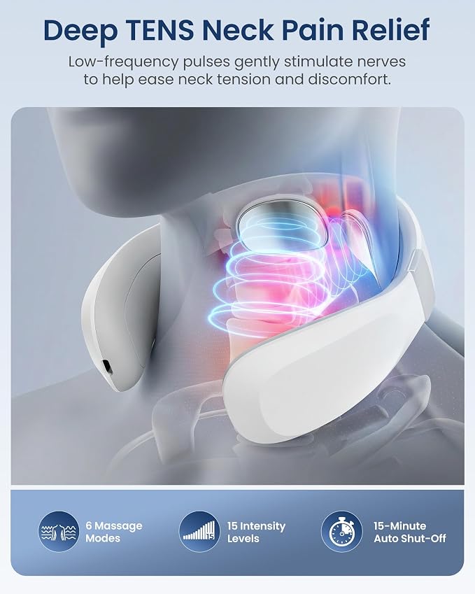 COMFIER FSA Eligible Cordless Neck Massager - Image 2