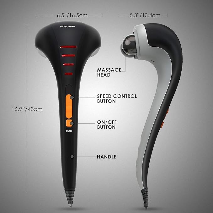 HANGSUN Handheld Neck Back Massager - Image 5