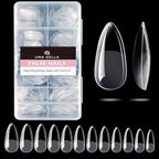 UNA GELLA Almond Nail Tips 216pcs Medium Almond Press on Nails Pre-shape Gel - Image 9