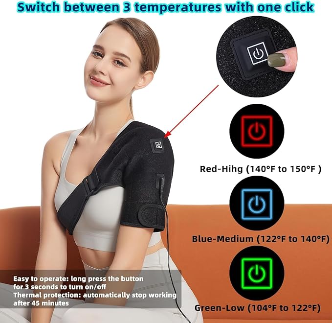 Shoulder Heating Pads for Pain Relief - Image 4
