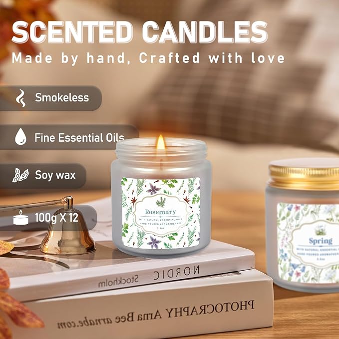 YOROXRG 12 Pack Scented Candles - Image 7