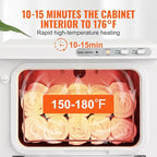 VEVOR Hot Towel Warmer, 8L Small Towel Warmer Cabinet - Image 3