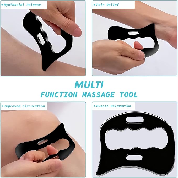 Stainless Steel Gua Sha Muscle Scraper Tool, Myofascial Scraping Tools - Image 3
