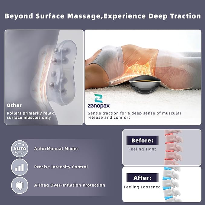 Zenopax 4-in-1 Electric Lumbar Traction Device - Image 3