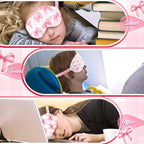 Cuffbow 12 Pcs Plush Sleeping Eye Masks Bulk Comfortable Sleep Eye Cover Mask - Image 5