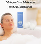 Magnesium Bath Bombs Post Workout Recovery Sore Muscles Tension Epsom Salt - Image 2