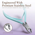 Professional Cuticle Cutter & Pusher Trimmer Manicure Tools - Image 2