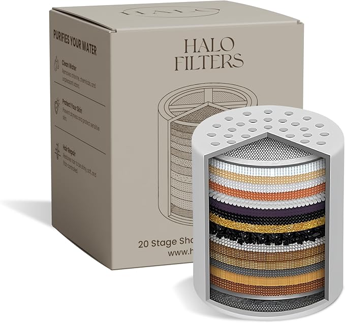 Filtered Shower Head by HaloFilters