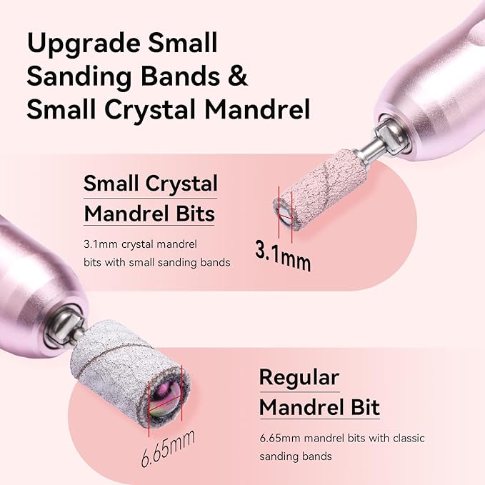 Makartt Nail Drill Bits Sanding Bands - Image 3