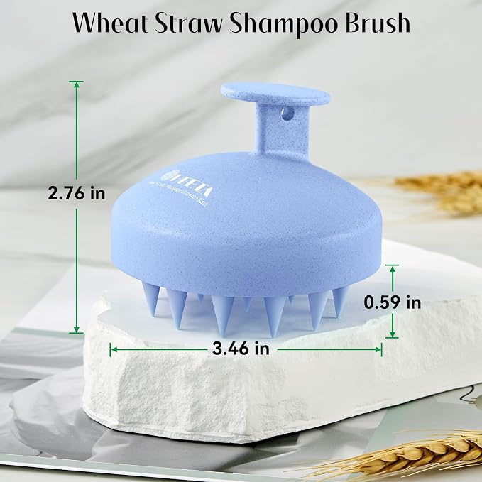 HEETA Scalp Scrubber Shampoo Brush, Scalp Massager Tool - Image 5