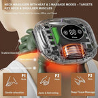 Neck Massager with Heat, Bionic Shiatsu Neck and Shoulder Massager with 4D - Image 3