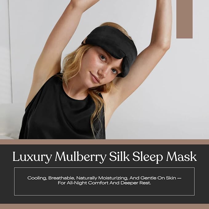 Lunya Washable Silk Sleeping Mask - Image 2