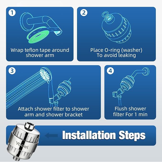 Yodel Shower Filter for Hard Water - Image 8