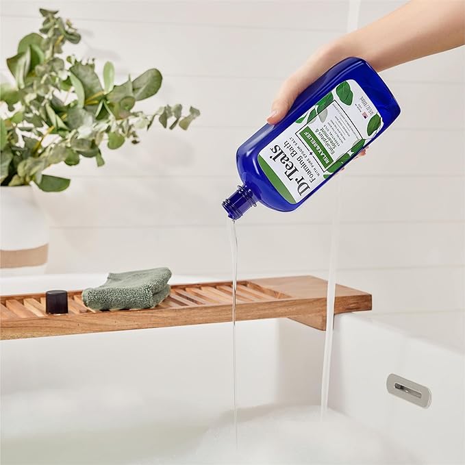 Dr Teal's Foaming Bath with Pure Epsom Salt, Relax & Relief with Eucalyptus & - Image 5