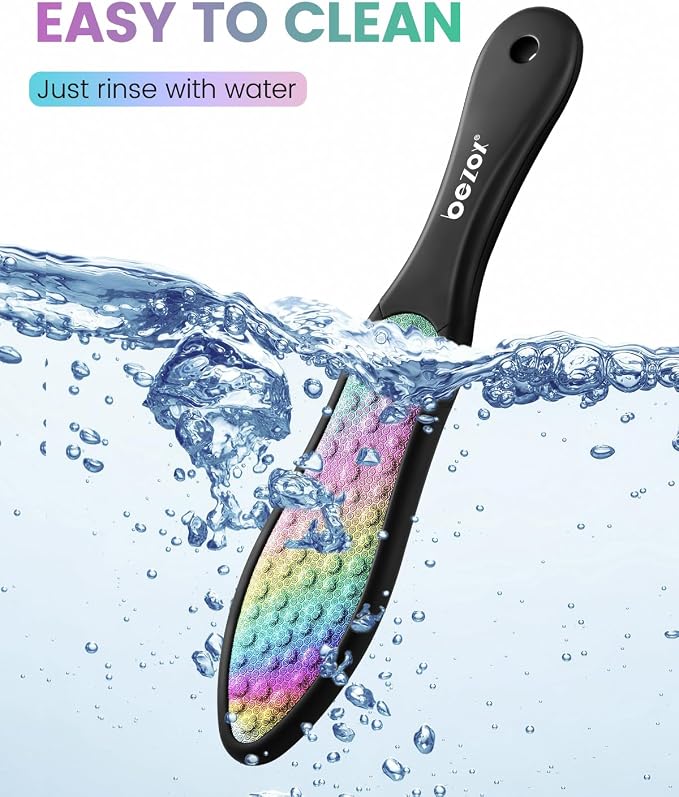 BEZOX Foot File Callus Remover, Double Sided Callus File Scraper, Foot Scrubber - Image 5