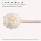 EcoTools EcoPouf Bath Brush, Loofah Brush - Image 2