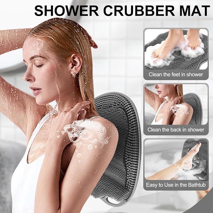 Bath Shower Foot Scrubber Mat - Image 6
