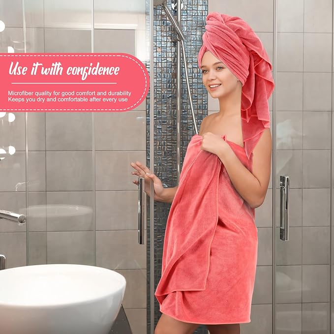 SmoothNovelty 16 Pack Microfiber Bath Towels Bulk 27'' x 60'' Oversized Beach - Image 6