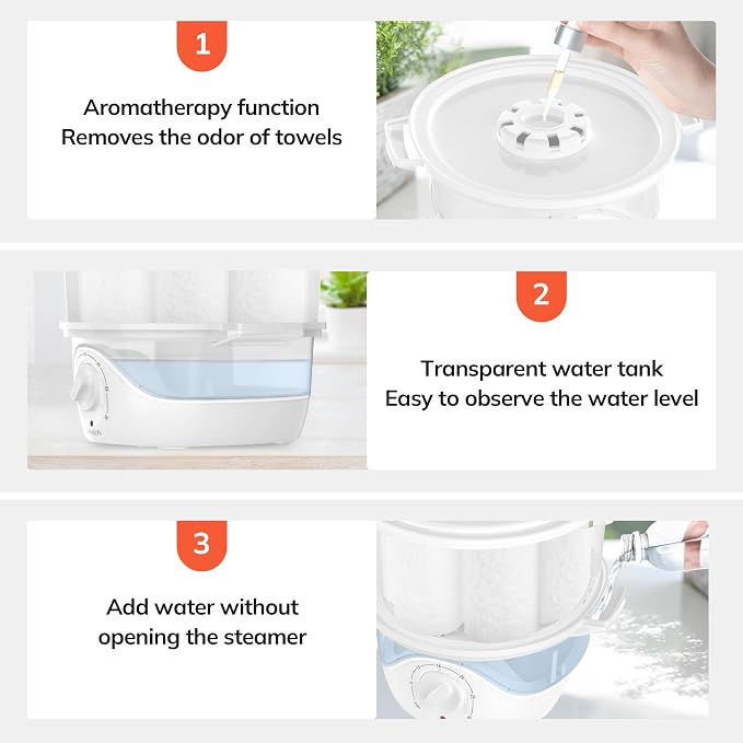 TASALON White Hot Towel Steamer - Image 2