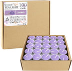 Purple Lavender Scented Tealight Candles - Image 2