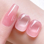 Born Pretty French Manicure Kit, Nail Stamper and 2Pcs Gel Nail Polish - Image 2