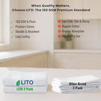 LITO LINEN AND TOWEL Flour Sack Towels – 100% Cotton, 28x28 Inches, Highly - Image 6