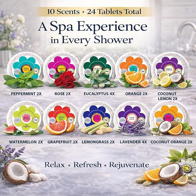 Shower Steamers for Women, Mothers Day Gift for Mom, Bath Bombs for Shower - Image 4