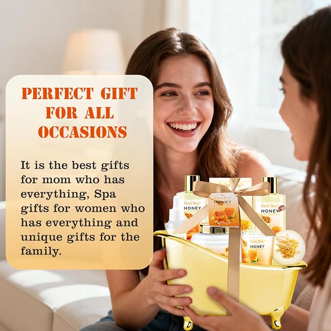 Mothers Day Birthday Spa Gifts for Women, Spa Gift Basket for Women & Men - Image 4