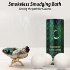 Sage Bath Bombs Spiritual Bath Energy Clearing Protection Shielding Smokeless - Image 4