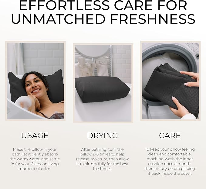 Luxury Bath Pillow for Tub - Image 8
