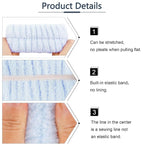 VELSCRUN Spa Headband, Makeup Face Wash Skincare Headbands, Stuff - Image 8