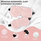 Silk Sleep Mask Eye Cover, 100% Real Natural Eye Mask - Image 3