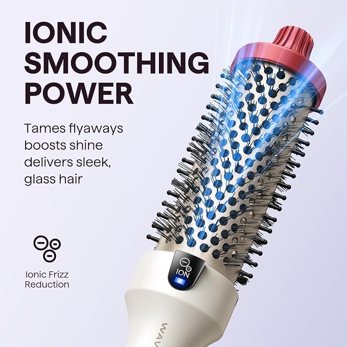 Wavytalk Blowout Boost Thermal Brush, 1.5 inch Heated Round Brush - Image 3