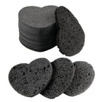 50-Count Facial Sponges Compressed, 100% Natural Cellulose Face Sponge by Mainlyrunmakeupsuppliers