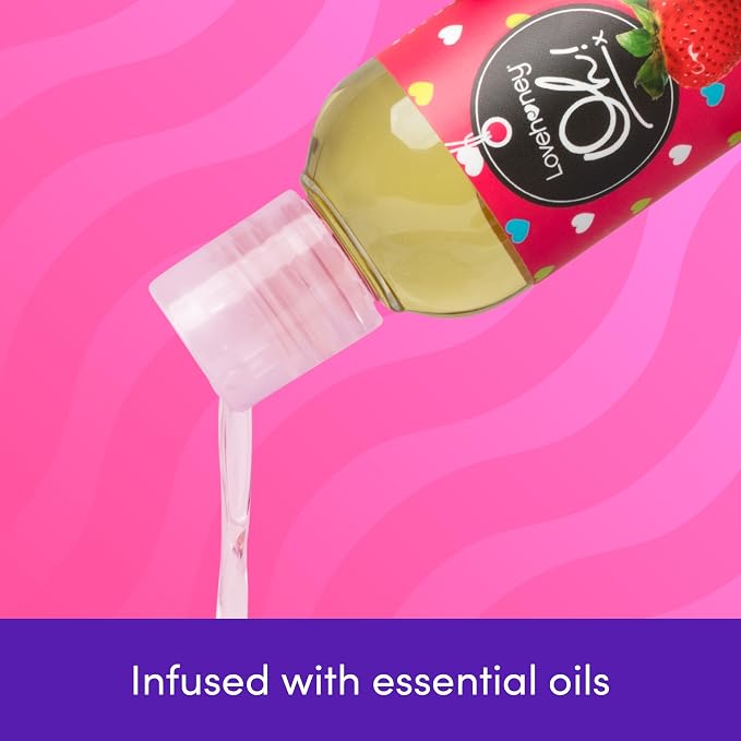 Lovehoney Strawberry Massage Oil - Image 3